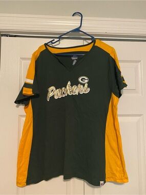 Green & Gold Packers women’s Short Sleeve Tee